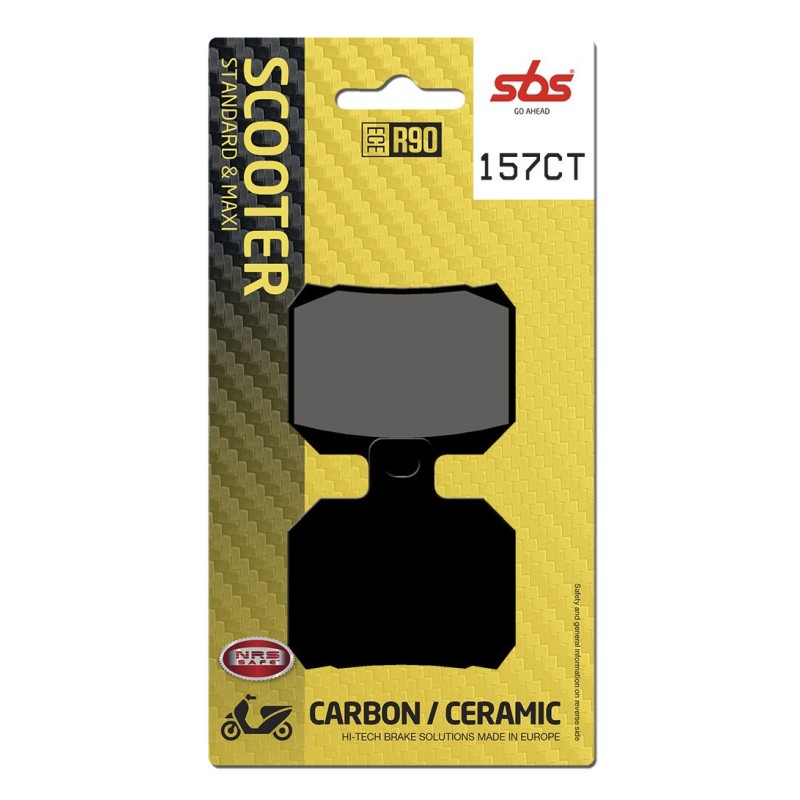 BRAKE PAD CAR/CER SCOOT
