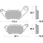 BRAKE PAD CAR/CER SCOOT