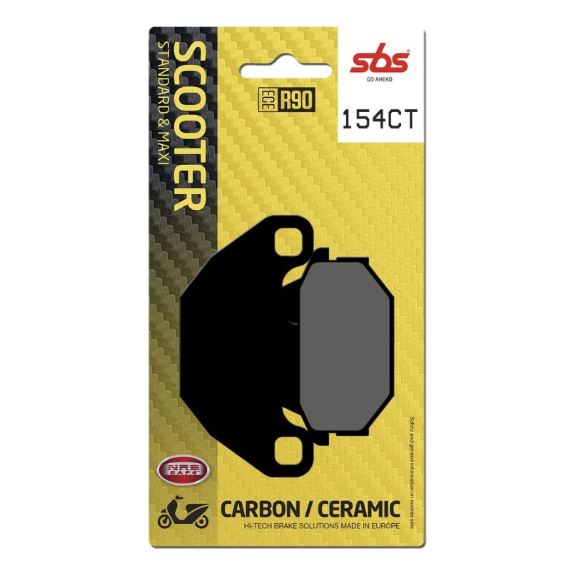 BRAKE PAD CAR/CER SCOOT