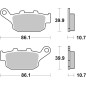 BRAKE PAD CAR/CER SCOOT