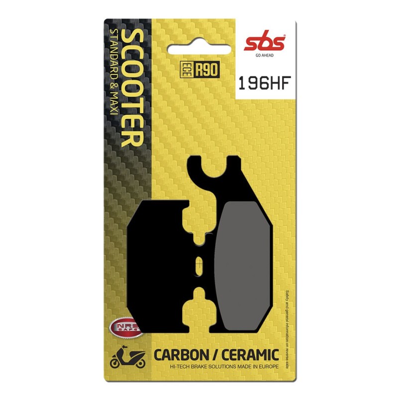 BRAKE PAD CAR/CER SCOOT