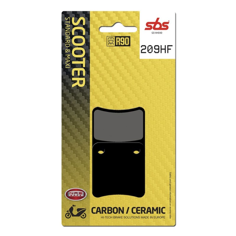 BRAKE PAD CAR/CER SCOOT
