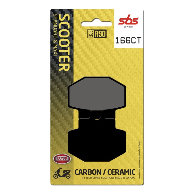 BRAKE PAD CAR/CER SCOOT