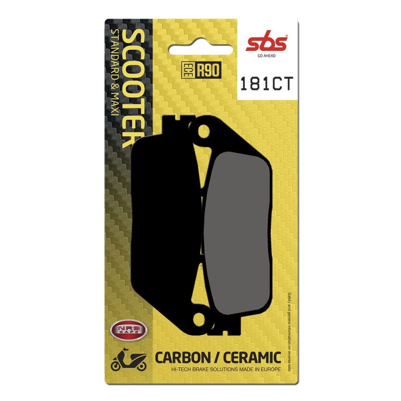 BRAKE PAD CAR/CER SCOOT