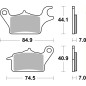 BRAKE PAD CAR/CER SCOOT