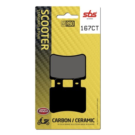BRAKE PAD CAR/CER SCOOT