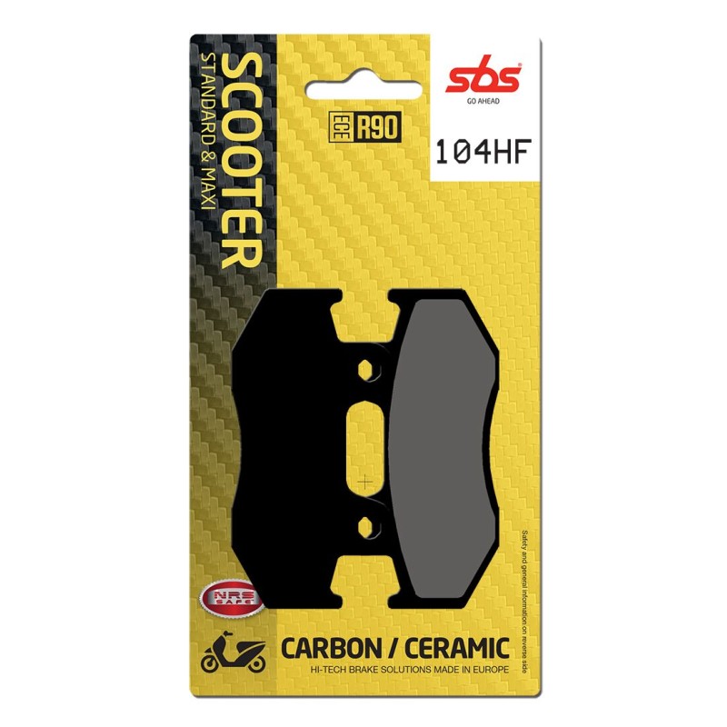 BRAKE PAD CAR/CER SCOOT