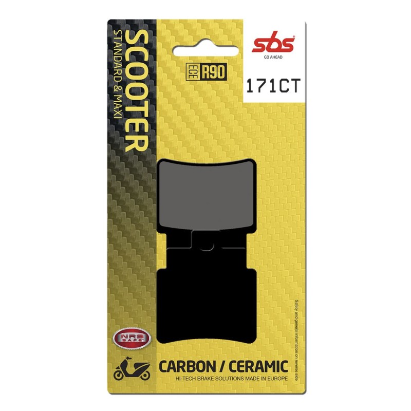 BRAKE PAD CAR/CER SCOOT