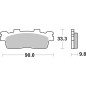 BRAKE PAD CAR/CER SCOOT