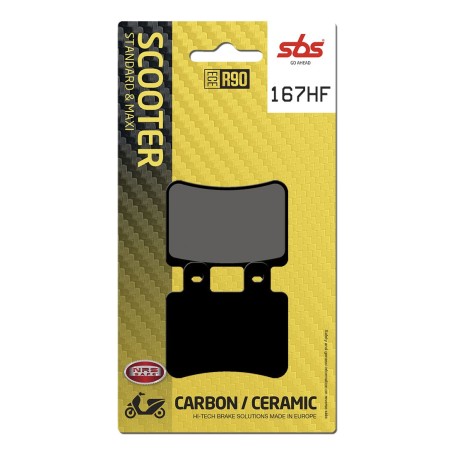 BRAKE PAD CAR/CER SCOOT