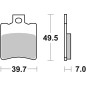 BRAKE PAD CAR/CER SCOOT