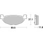 BRAKE PAD SINT SCOOT