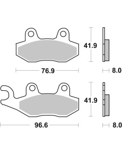 BRAKE PAD SINT SCOOT