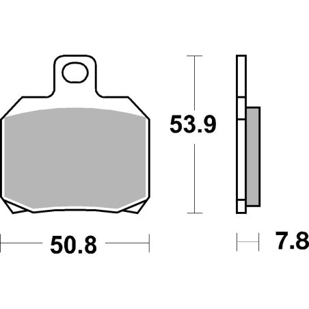 BRAKE PAD SINT SCOOT