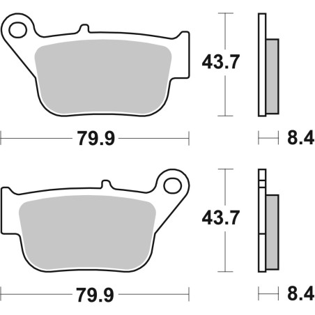 BRAKE PAD SINT SCOOT