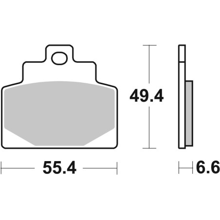 BRAKE PAD SINT SCOOT