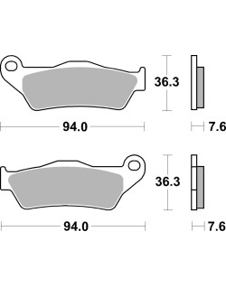 BRAKE PAD SINT SCOOT