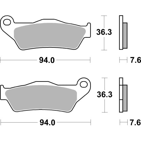 BRAKE PAD SINT SCOOT