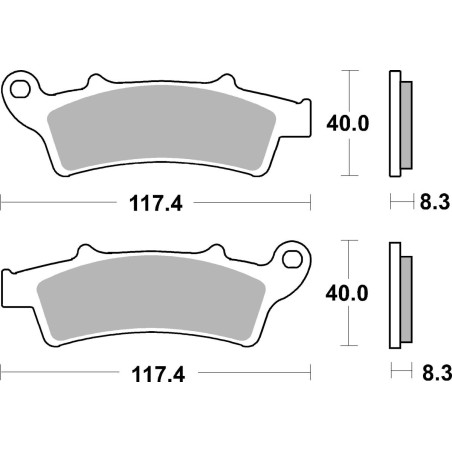 BRAKE PAD SINT SCOOT