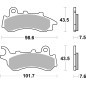BRAKE PAD SINT SCOOT