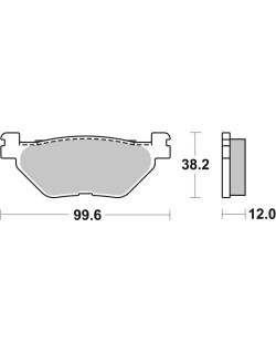 BRAKE PAD SINT SCOOT