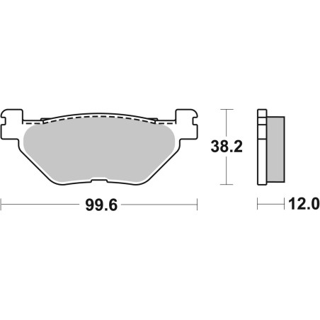 BRAKE PAD SINT SCOOT