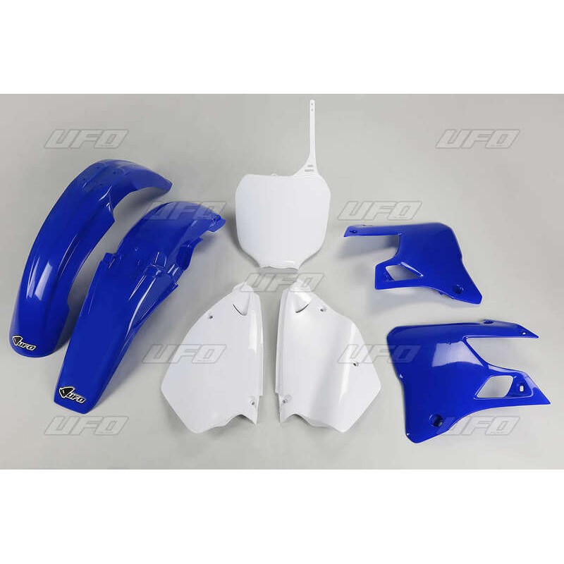 Kit plastique UFO couleur origine bleu/blanc Yamaha YZ125/250 Kit plastique UFO couleur origine bleu/blanc Yamaha YZ125/250