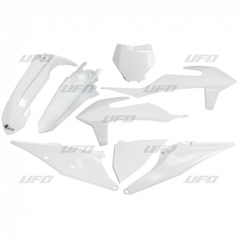 Kit plastiques UFO blanc KTM SX/SX-F Kit plastiques UFO blanc KTM SX/SX-F