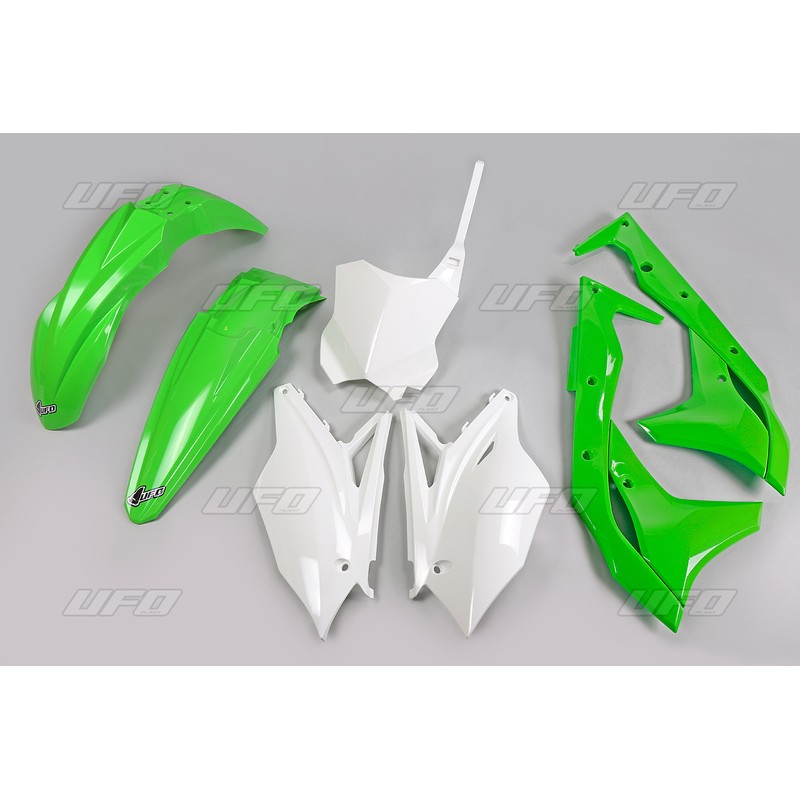 Kit plastiques UFO couleur origine 2019 Kawasaki KX250F Kit plastiques UFO couleur origine 2019 Kawasaki KX250F