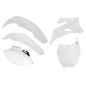 Kit plastique RACETECH blanc Yamaha YZ250F Kit plastique RACETECH blanc Yamaha YZ250F