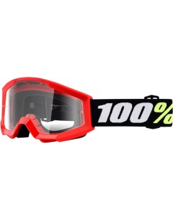 GOGGLE STRAT MINI RD/CL