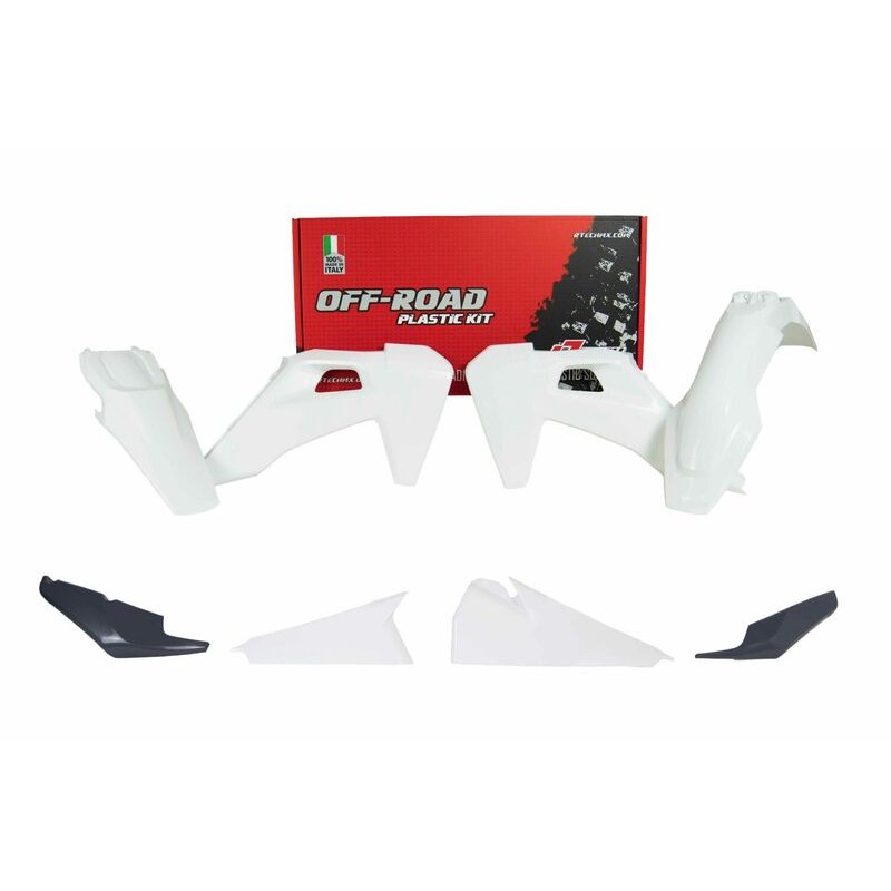 Kit plastiques RACETECH couleur origine (2020) Husqvarna Kit plastiques RACETECH couleur origine (2020) Husqvarna