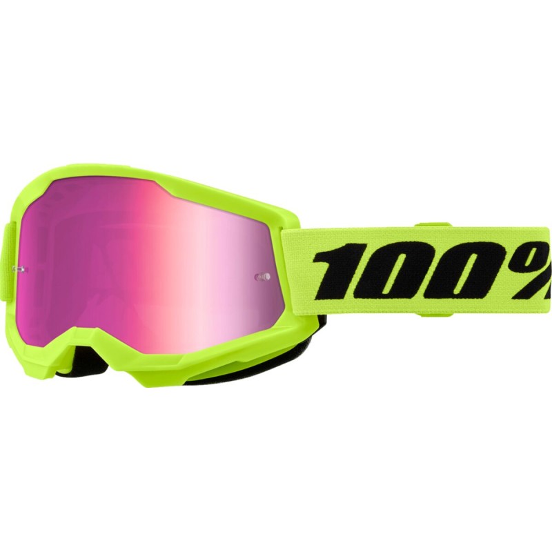 GOGGLE ST2 NEON YEL MR PK