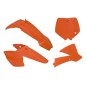 Kit plastique RACETECH couleur origine orange KTM SX65 Kit plastique RACETECH couleur origine orange KTM SX65