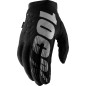 GLOVE WM BRISK BK/GY M