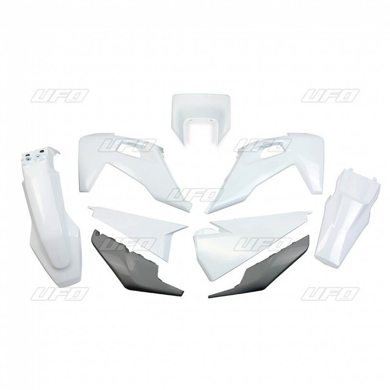 Kit plastiques UFO couleur origine (2020) Husqvarna FE/TE Kit plastiques UFO couleur origine (2020) Husqvarna FE/TE