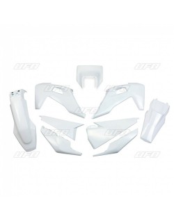 Kit plastiques UFO blanc Husqvarna FE/TE