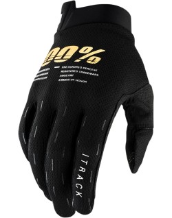 GLOVE YTH ITRACK BK MD
