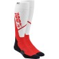 SOCK TORQUE WH/RD S/M