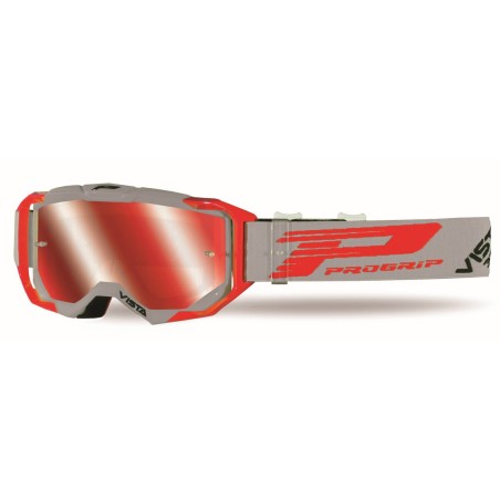GOGGLES VISTA GREY/RED
