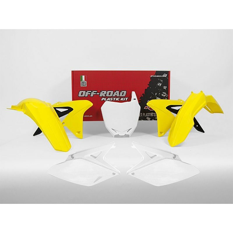 Kit plastique RACETECH couleur origine (2018) Suzuki RM-Z250 Kit plastique RACETECH couleur origine (2018) Suzuki RM-Z250