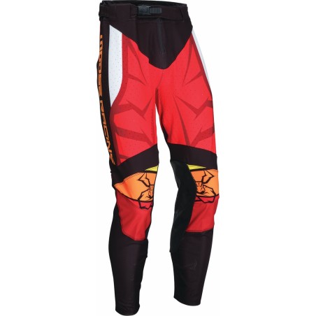 PANT AGROID RED/BLACK/WHITE 36