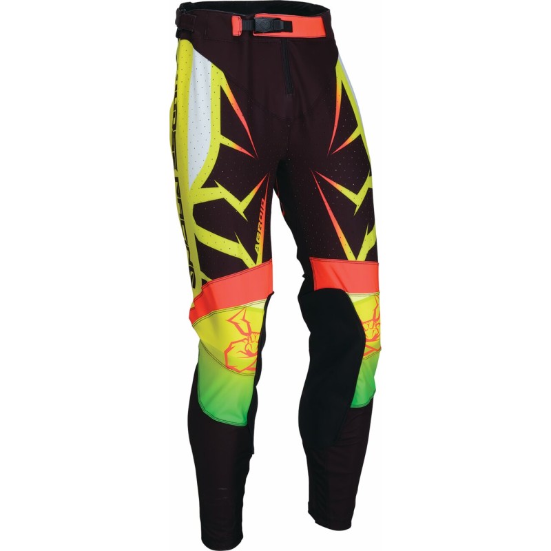 PANT AGROID BK/YL/WH 28
