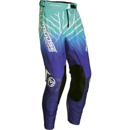 PANTS SAHARA PURPLE/TURQ 36