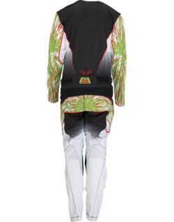 PANT YTH AGRD GN/RD/BK 24