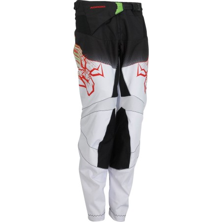 PANT YTH AGRD GN/RD/BK 28