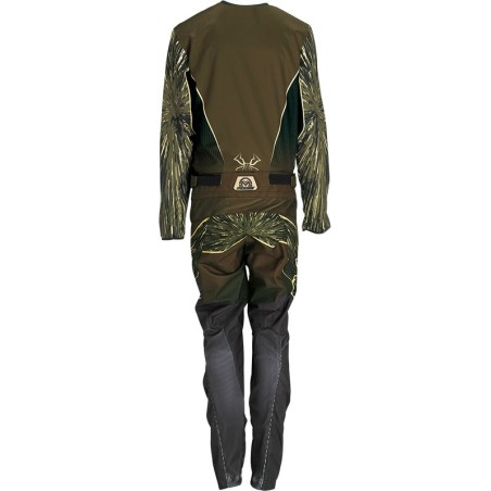 PANT YTH AGRD OLV/TAN 28
