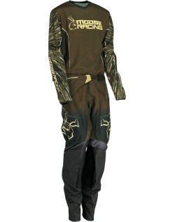PANT YTH AGRD OLV/TAN 28