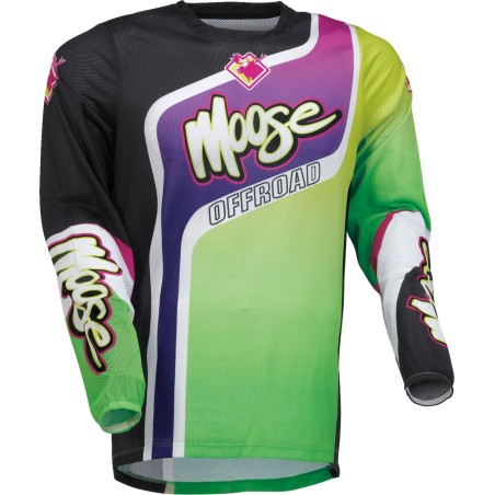 JERSEY SAHARA PUR/GRN LG