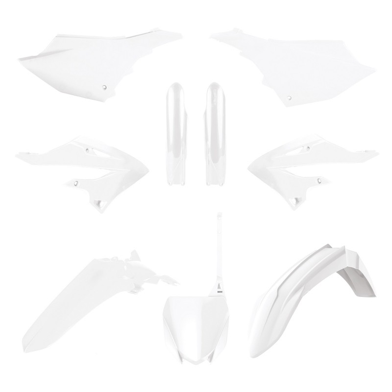 Kit plastiques POLISPORT - blanc Yamaha YZ125/250 Kit plastiques POLISPORT - blanc Yamaha YZ125/250